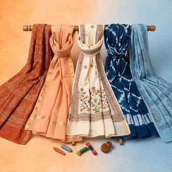 Dupattas (Cotton)