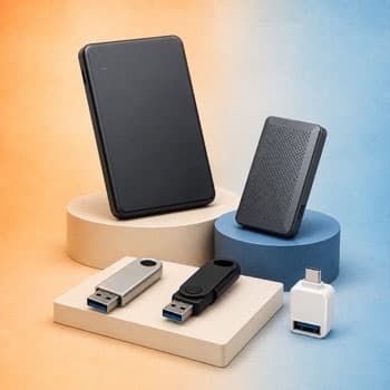 External Hard Drives & USBs
