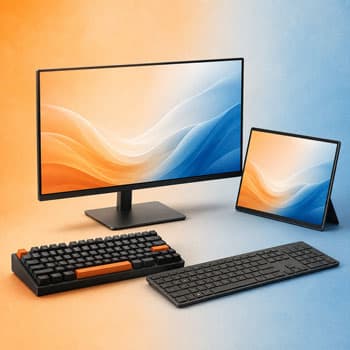 Monitors & Keyboards