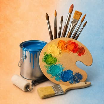 Paints & Brushes