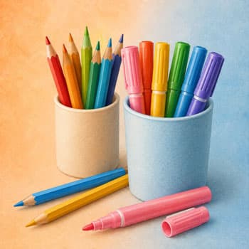 Pencils & Markers