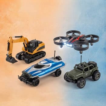 Remote Control Cars & Drones