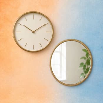 Wall Clocks & Mirrors